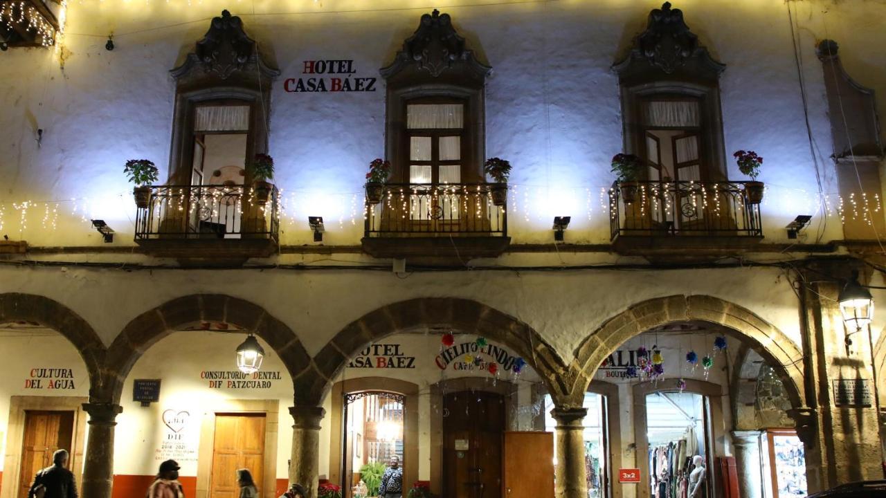 Hotel Casa Baez Patzcuaro Bagian luar foto