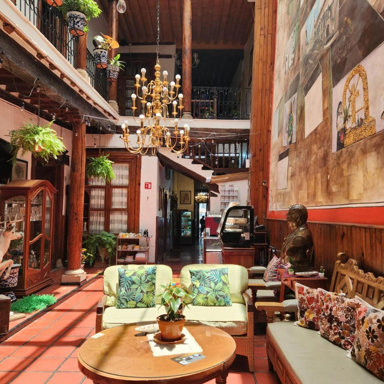 Hotel Casa Baez Patzcuaro Bagian luar foto