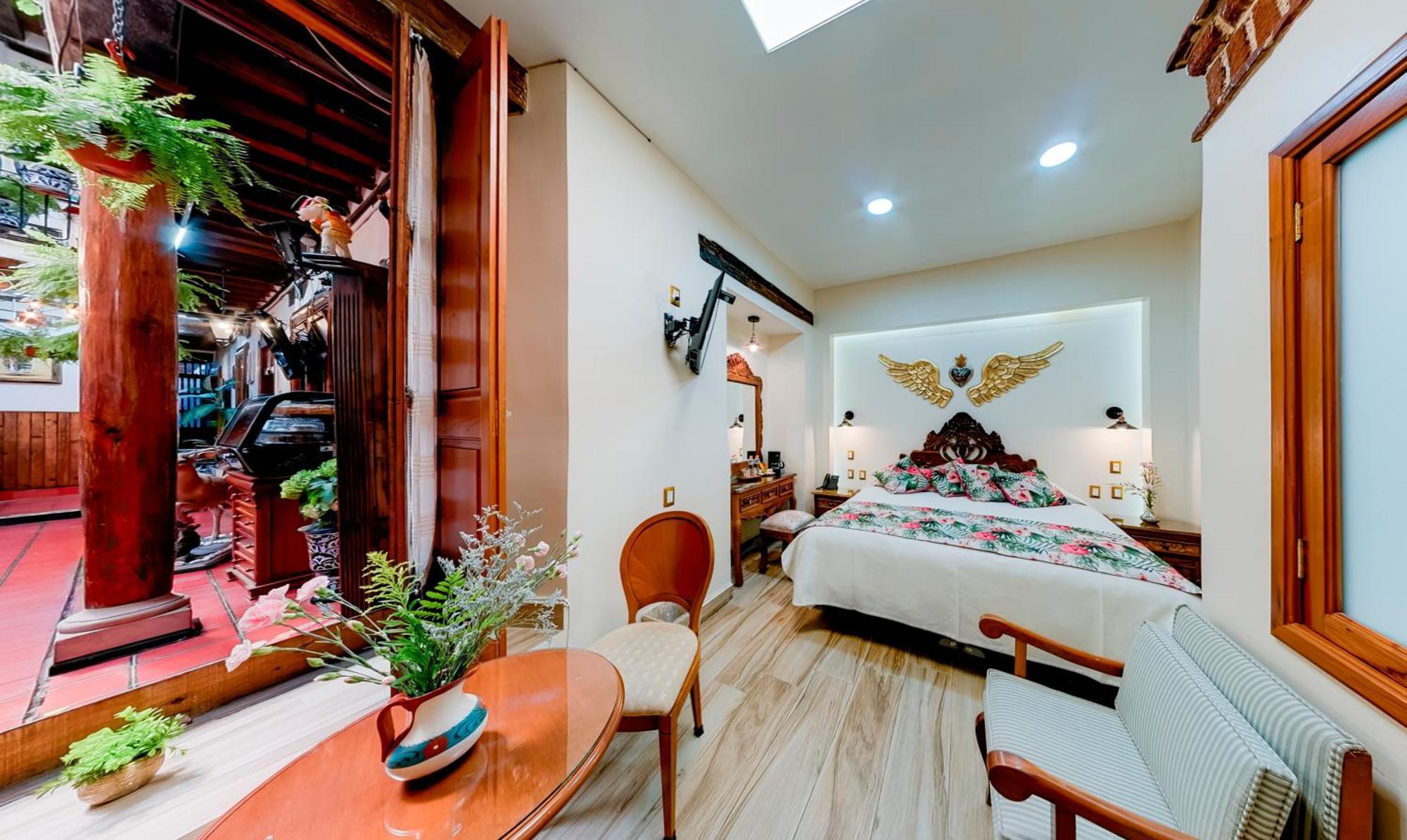 Hotel Casa Baez Patzcuaro Bagian luar foto