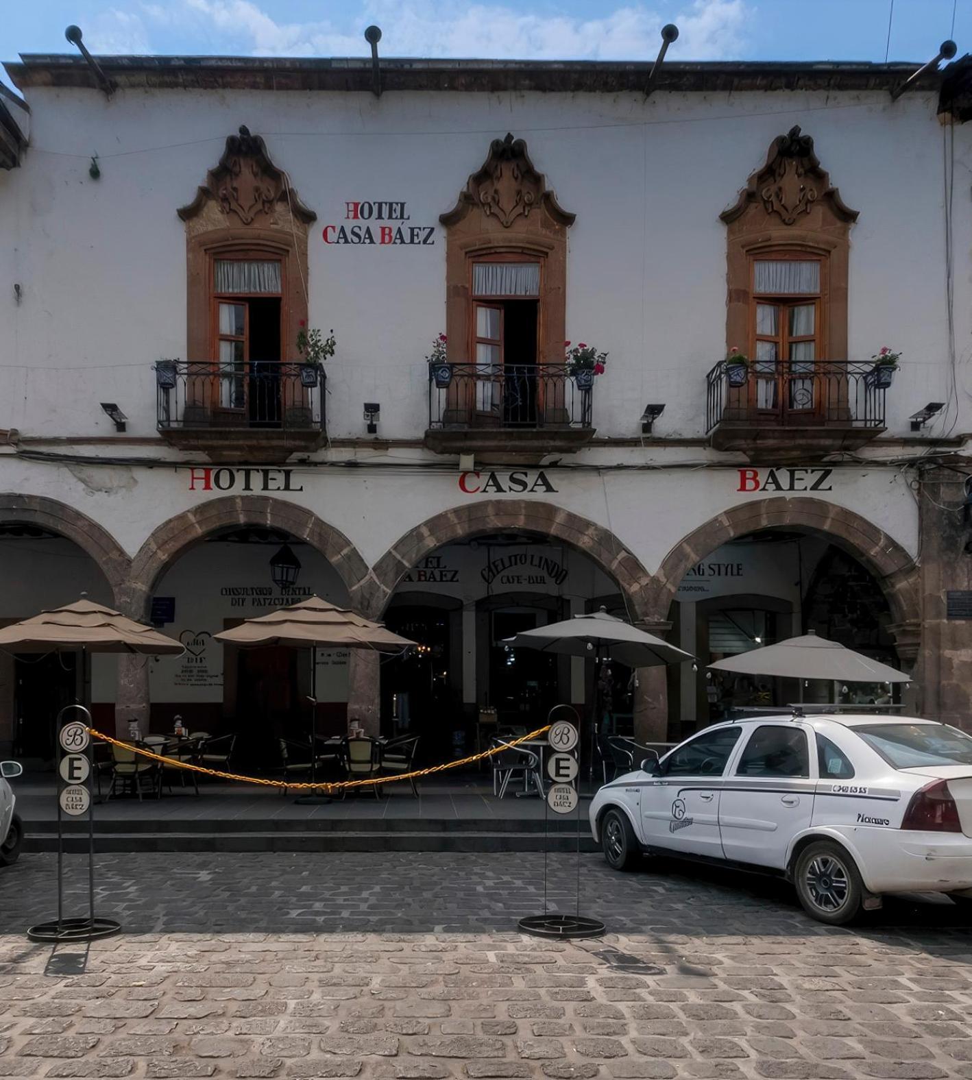 Hotel Casa Baez Patzcuaro Bagian luar foto