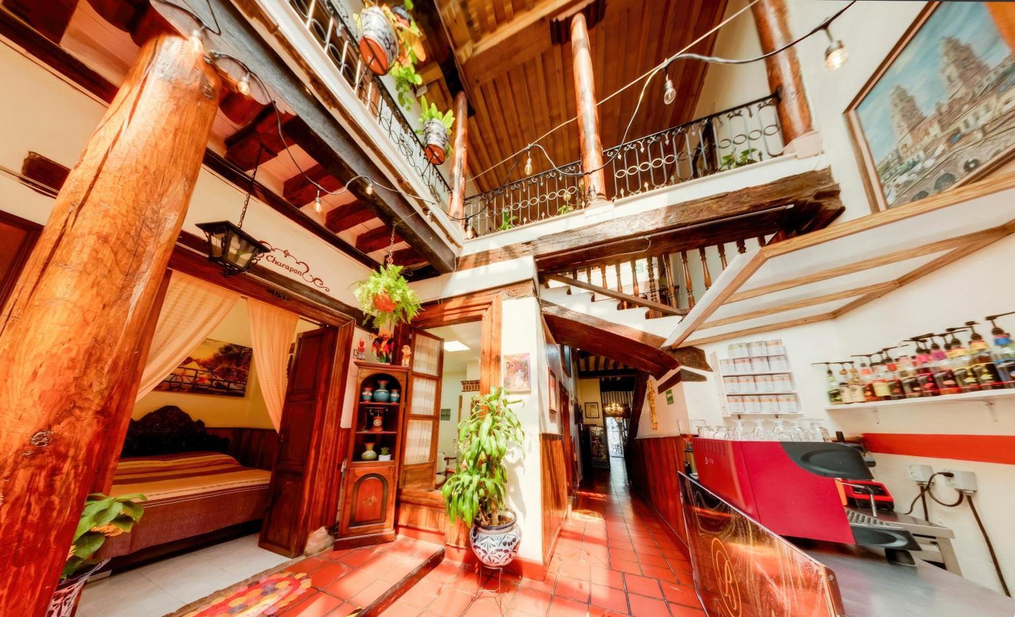 Hotel Casa Baez Patzcuaro Bagian luar foto